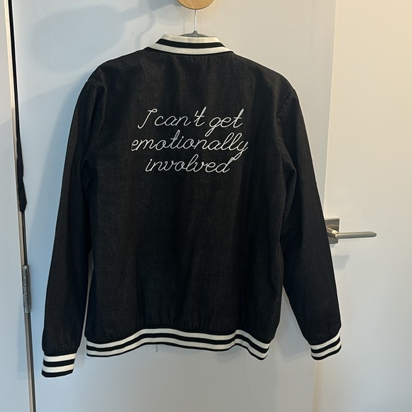 MD D Women’s denim varsity jacket- New w/o tag! - Picture 5 of 6